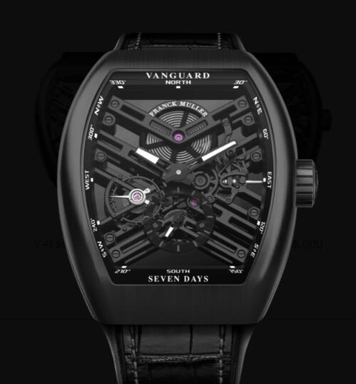 Franck Muller Vanguard Skeleton Review Replica Watch Cheap Price V 45 S6 SQT NR BR (NR) TT